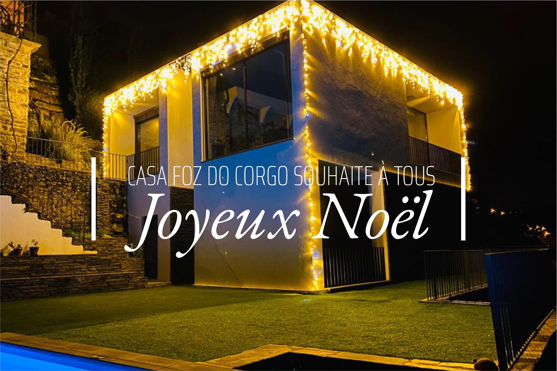 Notre Casa do Foz do Corgo bien éclairée!